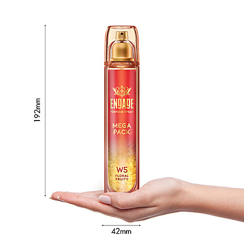 Engage W6 Perfume Spray - For Women, Floral & Fruity Fragrance Scent, 160 ml  Skin Friendly