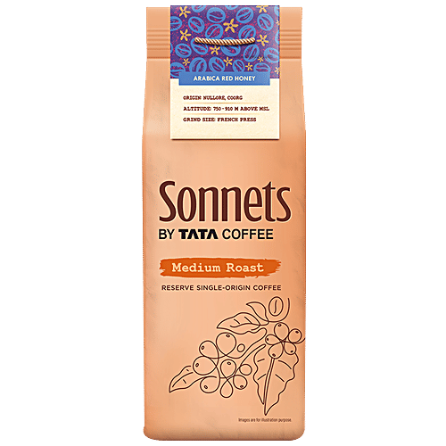 Buy by TATA Coffee Arabica Red Honey Medium Roast French Press