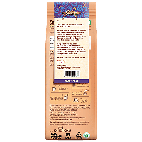 Buy by TATA Coffee Arabica Red Honey Dark Roast French Press