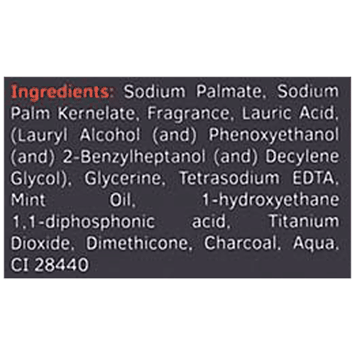 Ustraa Deo Soap For Men With Activated Charcoal, 100 g