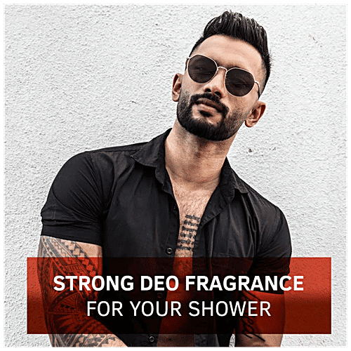 Ustraa Deo Soap For Men With Activated Charcoal, 100 g