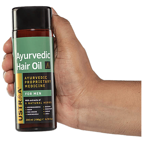 Stunning Ustraa Ayurvedic Hair Oil Landscape Illustration Stunning Ustraa Ayurvedic Hair Oil Landscape Illustration