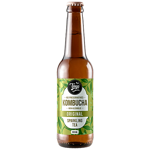 Buy Toyo Kombucha Sparkling Tea Original, Non Alcoholic, No