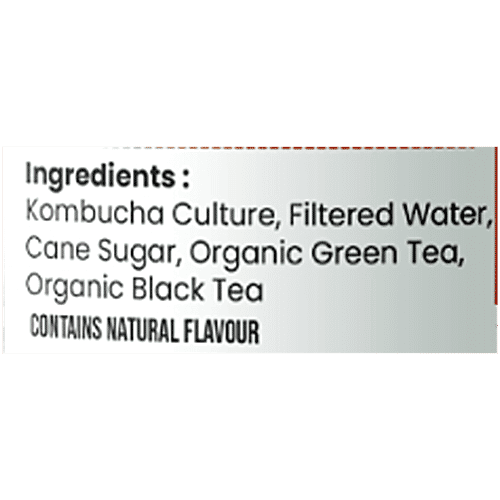Toyo Kombucha Non-Alcoholic Exotic Peach Fermented Tea, 330 ml  Guilt-free Escape
 Exotic Peach Flavour
 Healthy Alternative