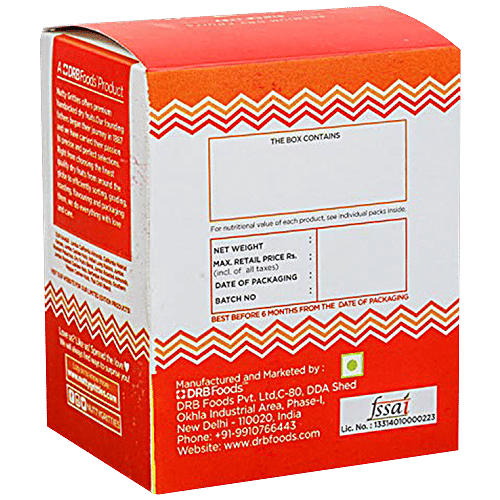 Nutty Gritties Mixed Dry Fruits Nuts Gift Box - 7 Flavoured Nuts On The Go, 159 g  