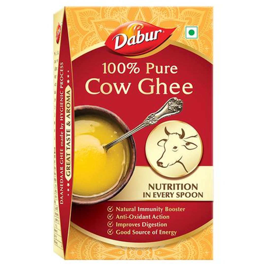 Dabur 100% Pure Cow Ghee, 1 L Box