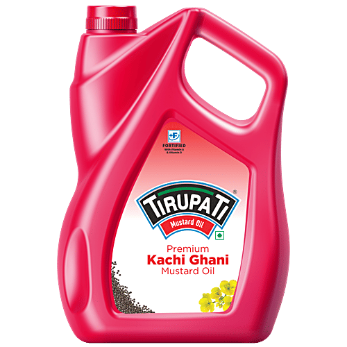 Buy Tirupati Premium Kachi Ghani Mustard Oil Online at Best Price of Rs