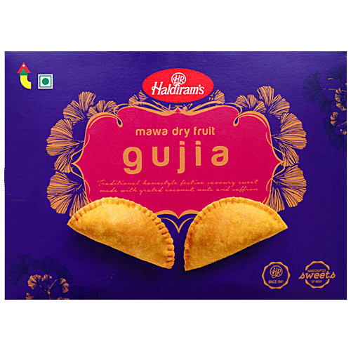 Haldiram's Mawa Dry Fruit Gujia, 400 g