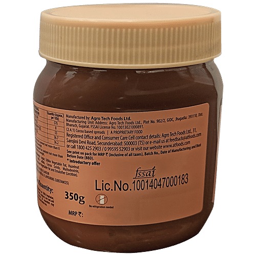 Sundrop Cocoa Nut Hazelnut Chocolatey Spread, 350 g