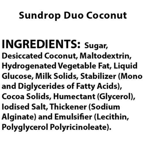 Sundrop Duo Coconut Pralines - Chocolaty, Creamy, Nutrition, 6 pcs  