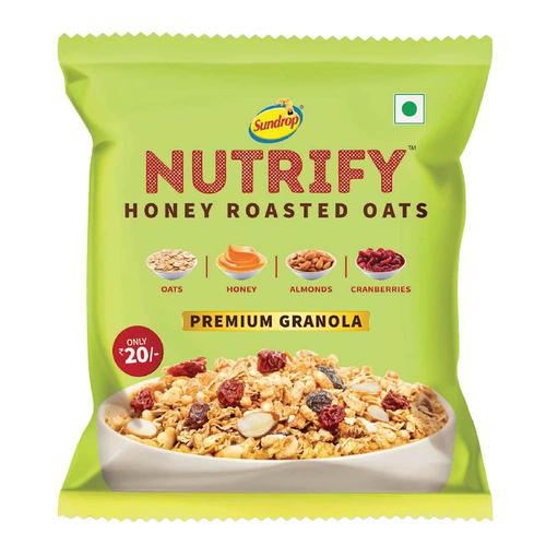 Sundrop Nutrify - Honey Roasted Oats, Granola, 40 g  