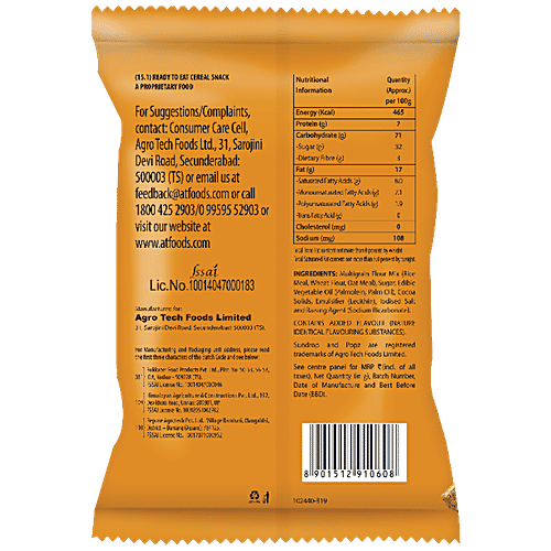 Sundrop Popz Multigrain Chocolatey Crunchy Munchies, 25 g  