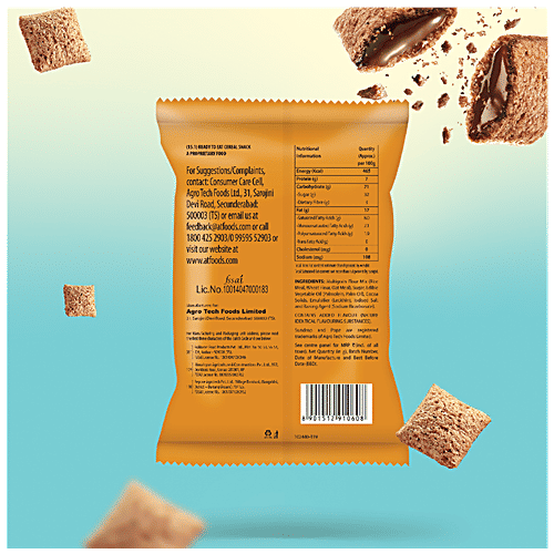 Sundrop Popz Multigrain Chocolatey Crunchy Munchies, 25 g  