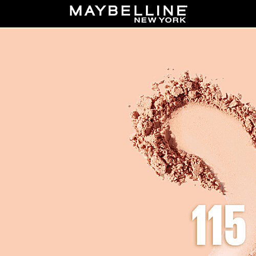 Maybelline New York Fit Me Matte Poreless Compact Powder, 115 Ivory, 6 g  