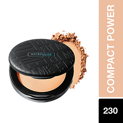 Maybelline New York Fit Me Matte Poreless Compact Powder, 230 Natural Buff, 6 g  