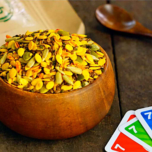 Fabbox Seven Seeds Mix, 150 g Pouch Healthy Snack
 Weight Management