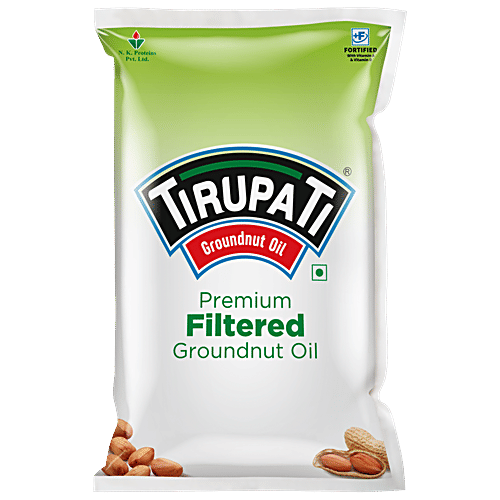 Buy Tirupati Premium Filtered Groundnut Oil Online at Best Price of Rs