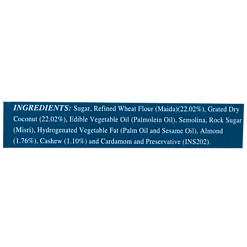 Haldiram's Coconut Dry Fruit Gujia, 400 g  