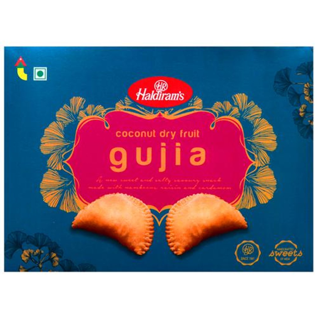 Buy Haldirams Coconut Dry Fruit Gujia Online at Best Price of Rs 299