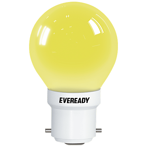 Eveready Deco Bulb - 0.5W, Yellow, 1 pc  