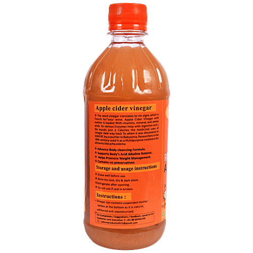 Leonz Unfilter Vinager, 500 ml Plastic Bottle