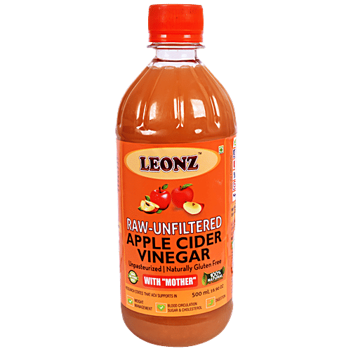 Leonz Unfilter Vinager, 500 ml Plastic Bottle