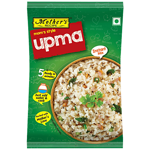 Mother's Recipe Mom's Style Upma - Instant Mix, 80 g Pouch 