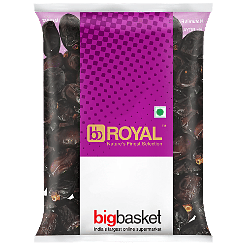 bb Royal Dates - Black, With Seeds, 500 g  