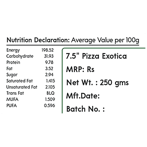 Eataliano Pizza Exotica, 250 g  