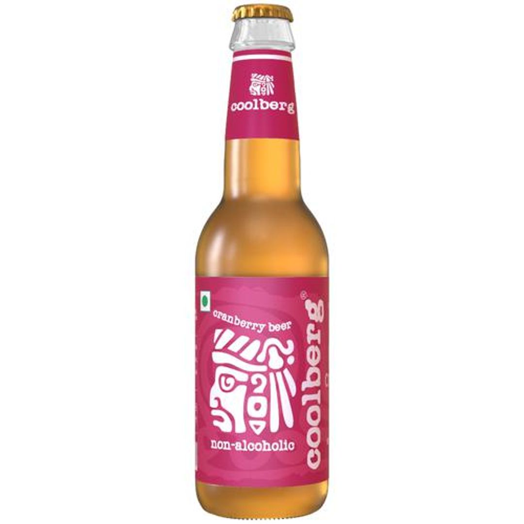 Coolberg Non Alcoholic Beer - Cranberry, 330 ml Bottle