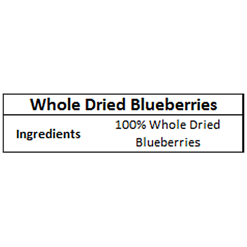 Buy Berrinutty Premium Blueberries Dried, Rich In Antioxidant