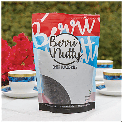Buy Berrinutty Premium Blueberries Dried, Rich In Antioxidant