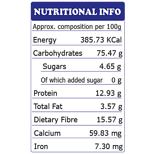TummyFriendly Foods Organic Sprouted Multi Grain Fruit Vegetable Porridge Mix, 50 g Pouch 