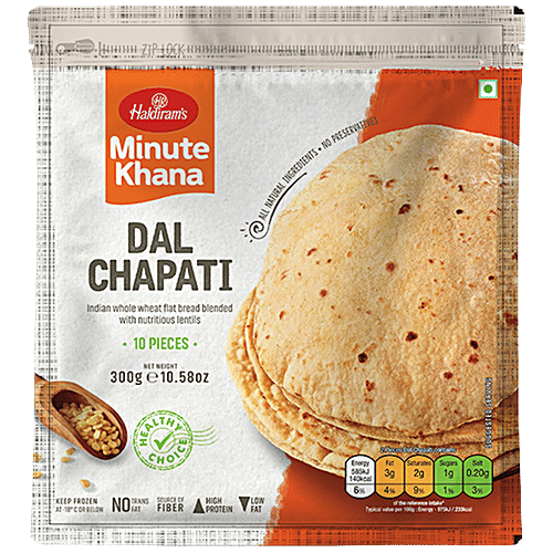 Haldiram's Dal Chapati - Minute Khana, 300 g  