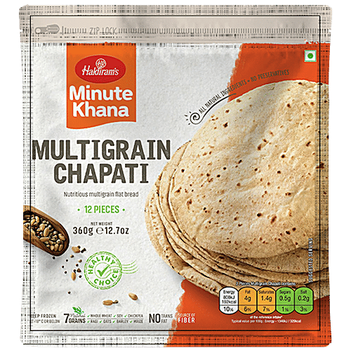 Buy Haldiram's Multigrain Chapati Minute Khana Online at Best Price of Rs 100 bigbasket