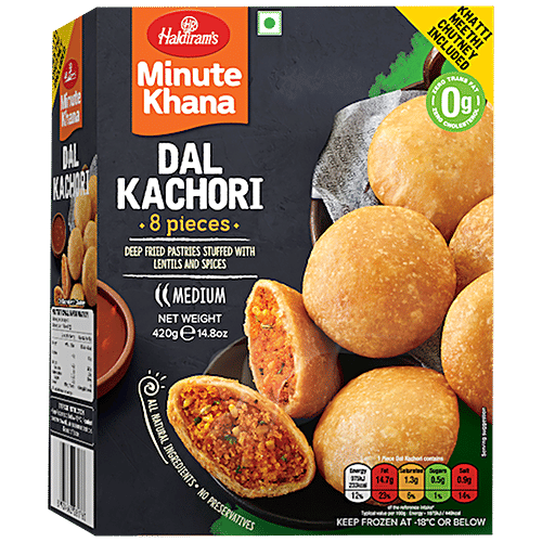 Haldiram's Dal Kachori - Minute Khana, 420 g  