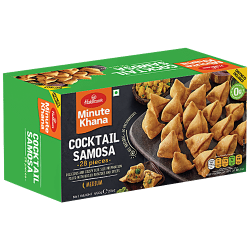 Buy Haldiram's Cocktail Samosa Minute Khana Online at Best Price of