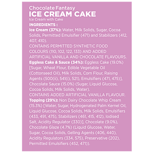 Buy Havmor Ice Cream Cake Chocolate Fantasy Online at Best Price of