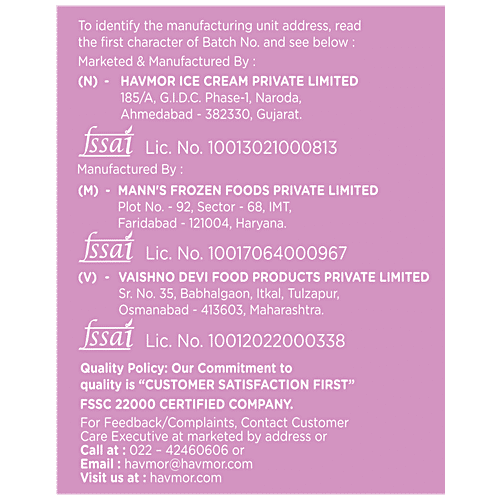 Buy Havmor Ice Cream Cake Chocolate Fantasy Online at Best Price of