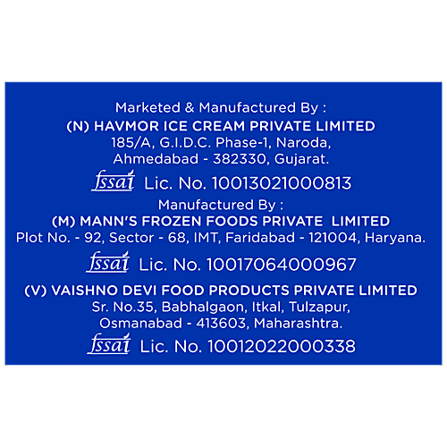 Buy Havmor Ice Cream World Cone, Nutty French Vanilla Online at Best