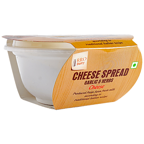 Buy RRO DAIRY Cheese Spread Garlic & Herbs Online at Best Price of Rs