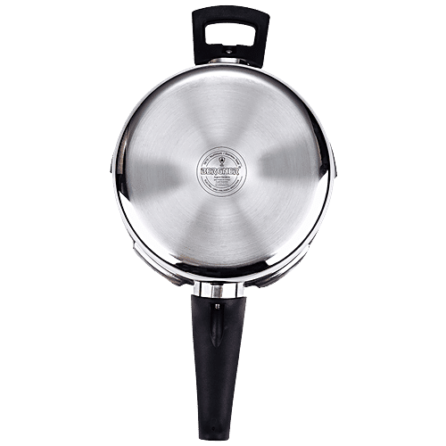 Bergner Argent Elements Tri-Ply Stainless Steel Outer Lid Pressure Cooker - Induction Base, 3.5 L  