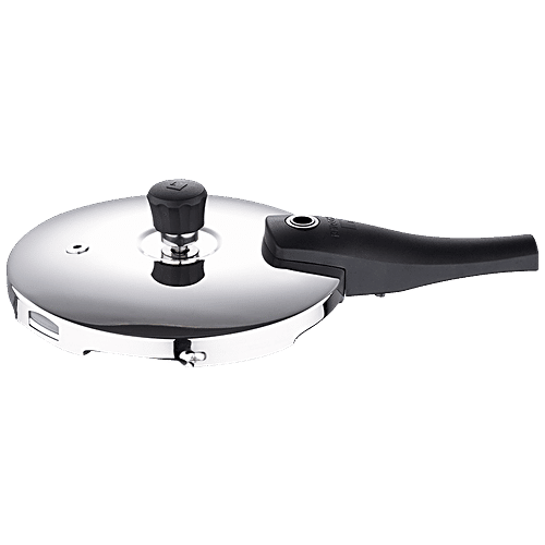 Bergner Argent Elements Tri-Ply Stainless Steel Outer Lid Pressure Cooker - Induction Base, 3.5 L  