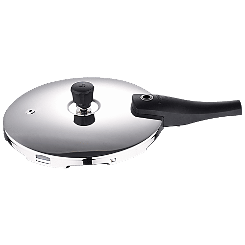 Bergner Argent Elements Triply Stainless Steel Pressure Cooker with Outer Lid - Silver, 1 pc  