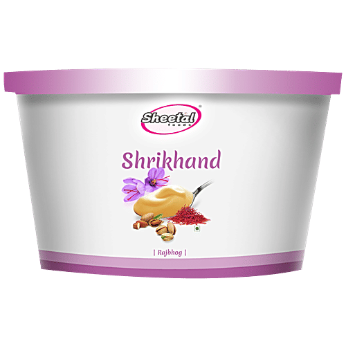 SHEETAL Shrikhand - Rajbhog, 500 g  