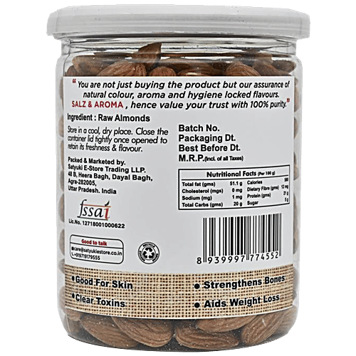 Salz & Aroma Almonds, 250 g Pet Jar 