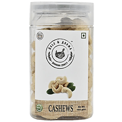 Salz & Aroma Cashews, 100 g Pet Jar 