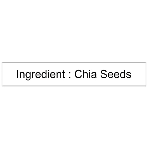 Salz & Aroma Chia Seeds, 100 g Pet Jar 
