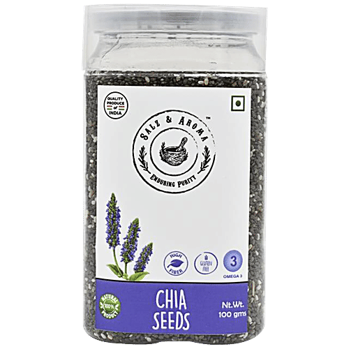 Salz & Aroma Chia Seeds, 100 g Pet Jar 