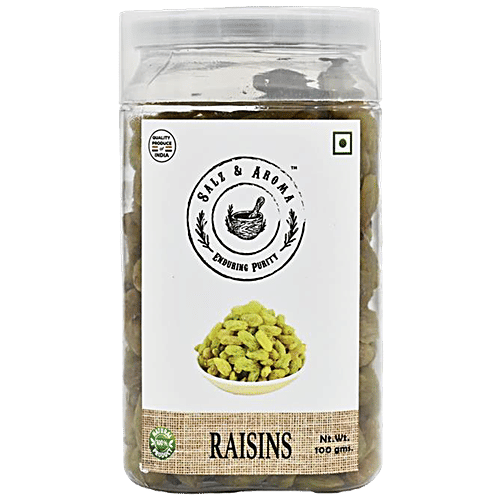 Salz & Aroma Raisins, 100 g Pet Jar 